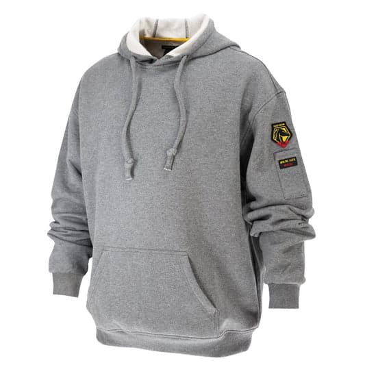 Black Stallion JF1340-GY FR Hooded Sweatshirt
